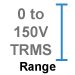 This amplifier module measures 0-1V RMS.