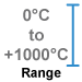 This amplifier module measures 0°C to +1000°C (+32°F to +1832°F).