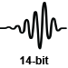 This DAQ system has 14-bit ADC resolution