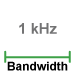 This amplifier module has 1kHz bandwidth.