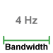 This amplifier module has 4Hz bandwidth.