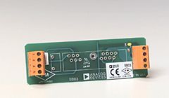 Single-channel backplane for 5B modules