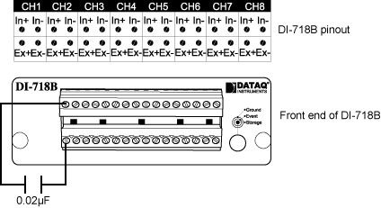 place capacitor as shown